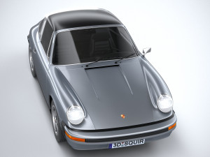 Porsche 911 Targa 1974 3D Model