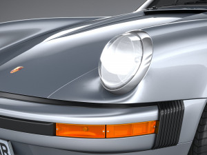 Porsche 911 Targa 1974 3D Model