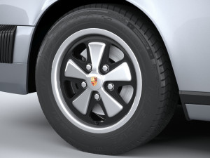 Porsche 911 Targa 1974 3D Model