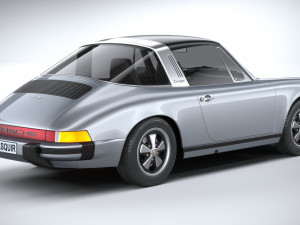 Porsche 911 Targa 1974 3D Model