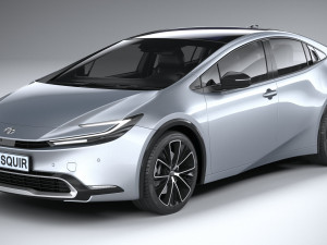 Toyota Prius 2024 Modèle 3D