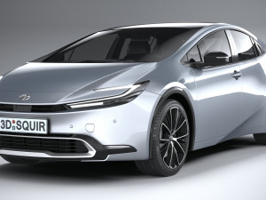 Toyota Prius 2024 Modèle 3D