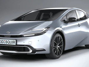 Toyota Prius 2024 3D Model