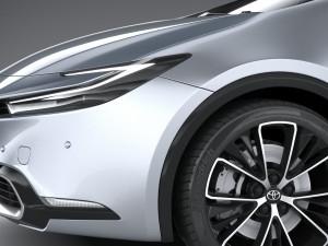 Toyota Prius 2024 Modèle 3D