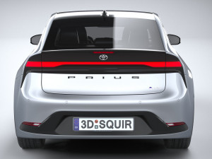 Toyota Prius 2024 Modèle 3D