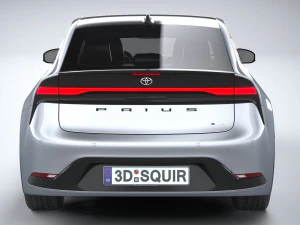 Toyota Prius 2024 3D Model