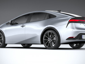 Toyota Prius 2024 Modèle 3D