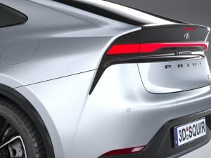 Toyota Prius 2024 Modèle 3D