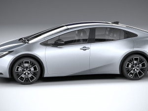 Toyota Prius 2024 Modèle 3D