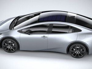 Toyota Prius 2024 Modèle 3D