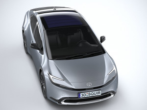 Toyota Prius 2024 Modèle 3D