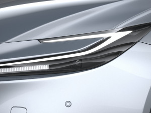 Toyota Prius 2024 Modèle 3D