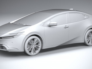 Toyota Prius 2024 Modèle 3D