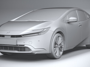 Toyota Prius 2024 Modèle 3D