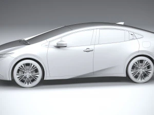 Toyota Prius 2024 3D Model