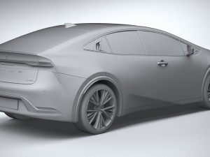 Toyota Prius 2024 Modèle 3D