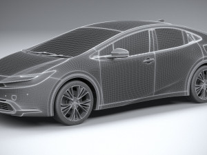 Toyota Prius 2024 Modèle 3D