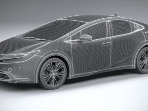 Toyota Prius 2024 3D Model
