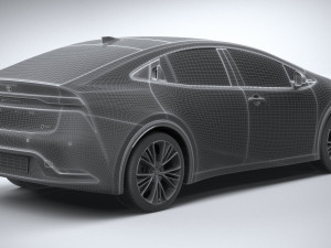 Toyota Prius 2024 Modèle 3D