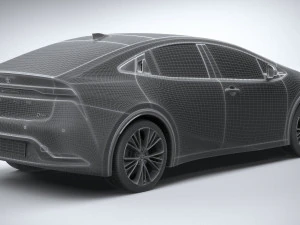 Toyota Prius 2024 3D Model
