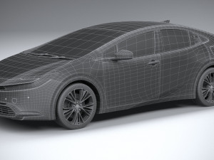 Toyota Prius 2024 Modèle 3D