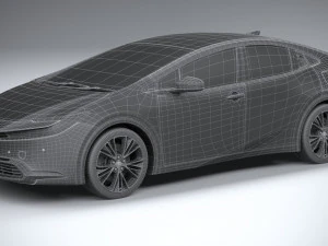 Toyota Prius 2024 3D Model