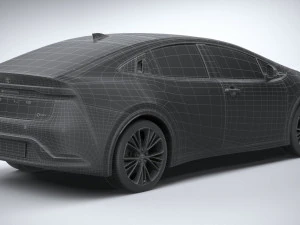 Toyota Prius 2024 3D Model