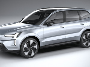Volvo EX90 2024 3D 모델