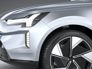 Volvo EX90 2024 3D Model