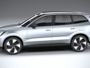 Volvo EX90 2024 3D Model