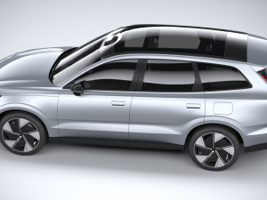 Volvo EX90 2024 3D Model