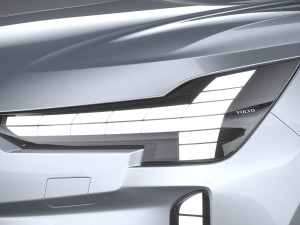 Volvo EX90 2024 3D Model
