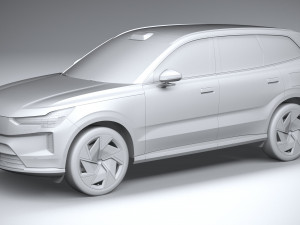 Volvo EX90 2024 3D Model
