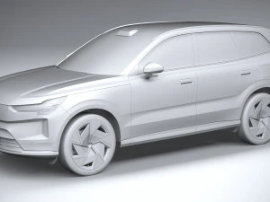 Volvo EX90 2024 3D Model
