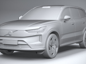 Volvo EX90 2024 3D Model