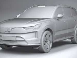 Volvo EX90 2024 3D Model