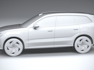 Volvo EX90 2024 3D Model