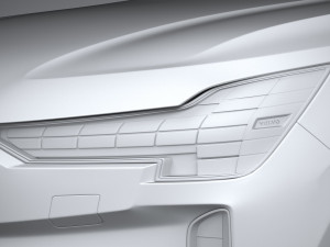 Volvo EX90 2024 3D Model