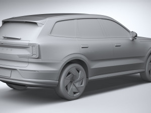 Volvo EX90 2024 3D Model