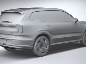 Volvo EX90 2024 3D Model