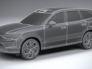Volvo EX90 2024 3D Model