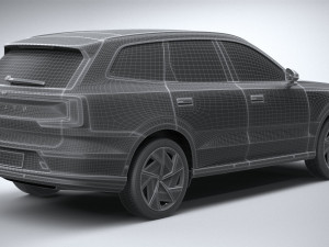 Volvo EX90 2024 3D Model