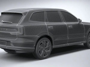 Volvo EX90 2024 3D Model