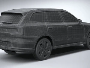 Volvo EX90 2024 3D Model