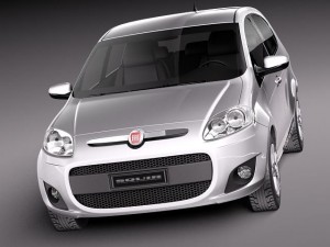 Fiat Palio 2012 3D Modell