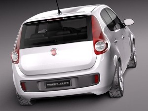 Fiat Palio 2012 3D Modell