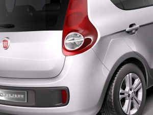 Fiat Palio 2012 3D Modell