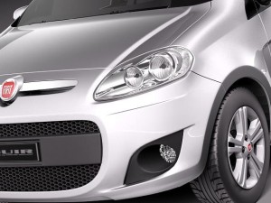 Fiat Palio 2012 3D Modell