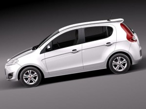 Fiat Palio 2012 3D Modell