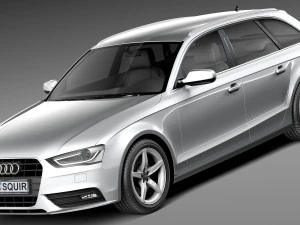 Audi A4 Avant 2013 Modelo 3D